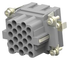 TE CONNECTIVITY T2050202201-007 HEAVY DUTY INSERT, RCPT, 20+PE, 12AWG