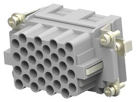 TE CONNECTIVITY T2050323201-007 HEAVY DUTY INSERT, RCPT, 32+PE, 12AWG