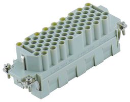 TE CONNECTIVITY T2050643201-007 HEAVY DUTY INSERT, RCPT, 64+PE, 12AWG