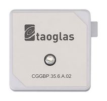 TAOGLAS CGGBP.35.6.A.02 PATCH ANTENNA, 1.602GHZ, 6.1DBI