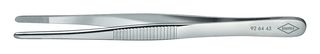KNIPEX 92 64 43 TWEEZER, STRAIGHT/ ROUND, SS, 120MM