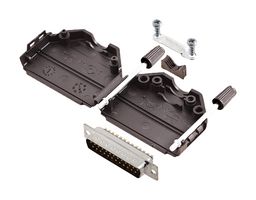 AMPHENOL COMMUNICATIONS SOLUTIONS L17DPPK25-BK+L717SDB25P