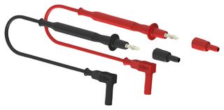 MULTICOMP PRO 72-14282 TEST LEAD SET, 2PC, 4MM BANANA PLUG