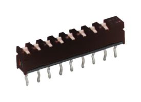 C&K COMPONENTS SPA02B SIP SWITCH, SPST, 0.1A, 20VDC, THT
