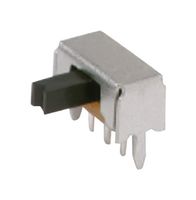 C&K COMPONENTS OS102011MA1QN1C SLIDE SWITCH, SPDT, 0.1A, 12VDC, THT