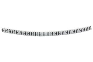 HELLERMANNTYTON 901-11081 CABLE MARKER, PRE PRINTED, PVC, WHITE