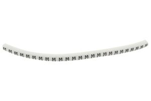 HELLERMANNTYTON 901-11086 CABLE MARKER, PRE PRINTED, PVC, WHITE
