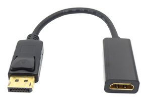 MULTICOMP PRO PS000244 AUDIO ADAPTER, DP PLUG-HDMI RCPT