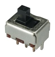 NIDEC COMPONENTS MFS201N-21-Z. SLIDE SWITCH, DPDT, 0.3A, 30VDC, TH