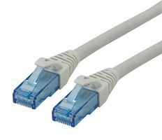 ROLINE 21.15.2981 PATCH CORD, RJ45 PLUG-PLUG, 300MM, GREY
