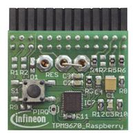 INFINEON IRID9670TPM12LINUXTOBO1 IRIDIUM ADD-ON BOARD, RASPBERRY PI