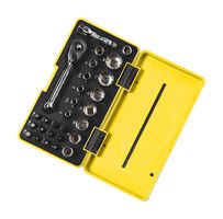CK TOOLS T4654 POCKET SOCKET SET, 28PC
