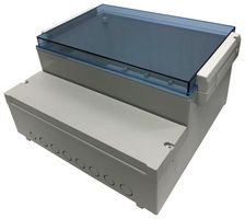 MULTICOMP PRO MC003609 ENCLOSURE, DUAL COMPARTMENT, ABS/PC