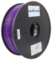 MULTICOMP PRO MC011475 3D PRINTER FILAMENT, 1.75MM, PETG, PURPL