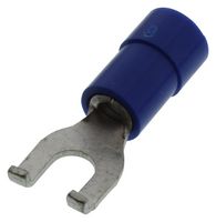 MOLEX 19121-0030 TERMINAL, FORK TONGUE, #10, BLU, 14AWG