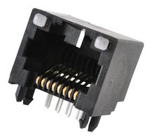 MOLEX 43860-0007 RJ45 CONN, JACK, 8P8C, 1PORT, TH