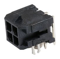 MOLEX 43045-0423 WTB CONNECTOR, HEADER, 4POS, 2ROW, 3MM