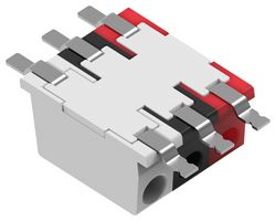TE CONNECTIVITY 3-2834334-3 CONNECTOR, RCPT, 3POS, 1ROW, 4MM