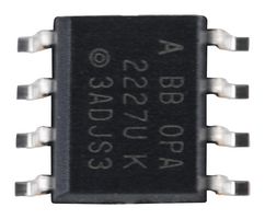 TEXAS INSTRUMENTS OPA2227UA OP AMP, TEXAS INSTRUMENTS OPA2227UA