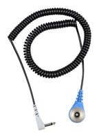 DESCO 19907 DUAL-WIRE COIL CORD, SNAP, 12FT