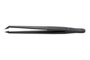 IDEAL-TEK 708.CF TWEEZER, BENT/POINTED, 110MM