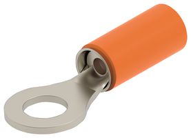TE CONNECTIVITY 1577632-1 TERMINAL, RING TONGUE, #8, 16AWG, ORG
