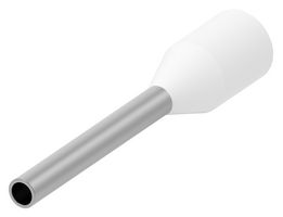 TE CONNECTIVITY - AMP 966067-3 TERMINAL, WIRE FERRULE, 20AWG, WHT