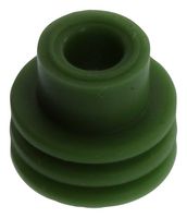 TE CONNECTIVITY - AMP 1719043-1 CAVITY PLUG, SILICONE, GREEN