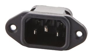 BULGIN LIMITED PX0580/63 PWR CONN IEC, IEC C14 INLET, 10A, 250VAC