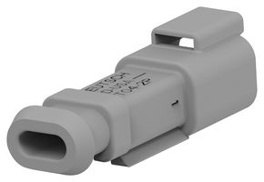 DEUTSCH - TE CONNECTIVITY DT04-2P-E008 RCPT HOUSING, 2POS, POLYAMIDE, GREY