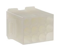 MOLEX 19-09-2128 PLUG HOUSING, 12POS, NYLON 6.6, NATURAL