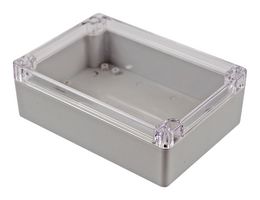 MULTICOMP PRO MP000895 SMALL ENCLOSURE, POLYCARBONATE, GREY/CLR