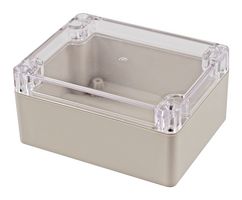 MULTICOMP PRO MP000919 SMALL ENCLOSURE, ABS, BEIGE/CLEAR