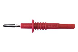 MUELLER ELECTRIC BU-26106-2 INSULATED PLUG-ON TEST PROD, RED ROHS COMPLIANT: YES