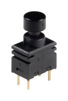 C&K COMPONENTS FP11SPC1B1TP02 PB SW, SPST, 0.4VA, 20V, THT, BLACK