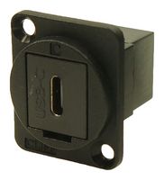 CLIFF ELECTRONIC COMPONENTS CP30201 USB ADAPTER, TYPE C RCPT-RCPT, CSK HOLE