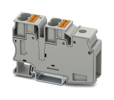 PHOENIX CONTACT 3002371 DIN RAIL TB, SCREW, 5POS, 8-2AWG