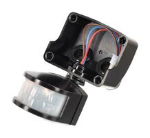TIMEGUARD LEDPROSLB DEDICATED PIR DETECTOR, 180DEG, 12M, BLK ROHS COMPLIANT: YES