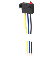 TE CONNECTIVITY - ALCOSWITCH SAJ501YPP0STDSDTFLQ MICROSW, SPDT, PIN PLUNGER, 0.1A, 250VAC
