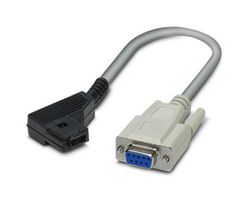 PHOENIX CONTACT 2320490 CBL ASSY, IFS PLUG-9-D SUB, 2M, GREY