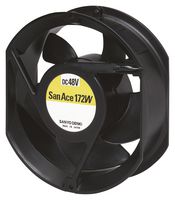 SANYO DENKI 9WE5724K501 AXIAL FAN, DC, 1.3A, 172MM, 300CFM