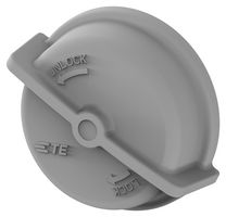TE CONNECTIVITY 2341474-1 SEALING CAP, LED STREET LIGHT MOD, GREY