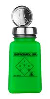 MENDA 35275 IPA ONE-TOUCH PUMP BOTTLE, GREEN, 180ML