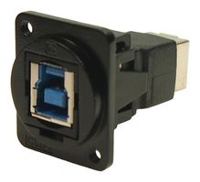 CLIFF ELECTRONIC COMPONENTS CP30204NM3B USB ADAPTER, 3.0 TYPE B RCPT-RCPT, M3