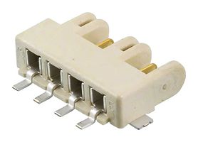 AMPHENOL COMMUNICATIONS SOLUTIONS 10120045-401LF CONN, HERMAPHRODITIC, 4POS, 1ROW, 3MM