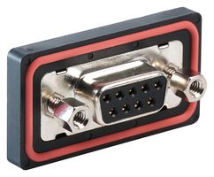 MULTICOMP PRO MP002474 D SUB CONN, RCPT, DE, 9POS, SOLDER CUP