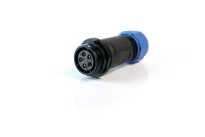 MULTICOMP PRO MP002586 CIRCULAR CONNECTOR, 5POS, RCPT, SCREW
