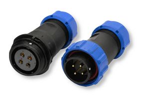 MULTICOMP PRO MP002592 INDUSTRIAL CIR CONNECTOR KIT, IP68, 2PC
