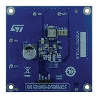 STMICROELECTRONICS STEVAL-ISA208V1 EVAL BOARD, SYNCHRONOUS BUCK REGULATOR ROHS COMPLIANT: YES