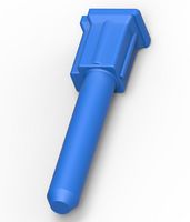 TE CONNECTIVITY 1-1452424-2 BLIND PLUG, PA66, BLUE, CONTACT